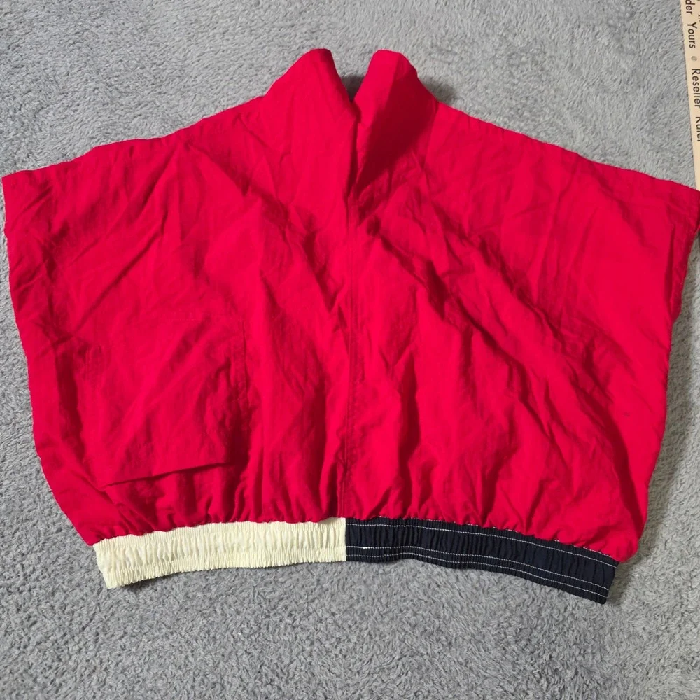 Naturalife Mens XL Swim Trunks Red Colorblock Waist Nylon Mesh Lined Shorts